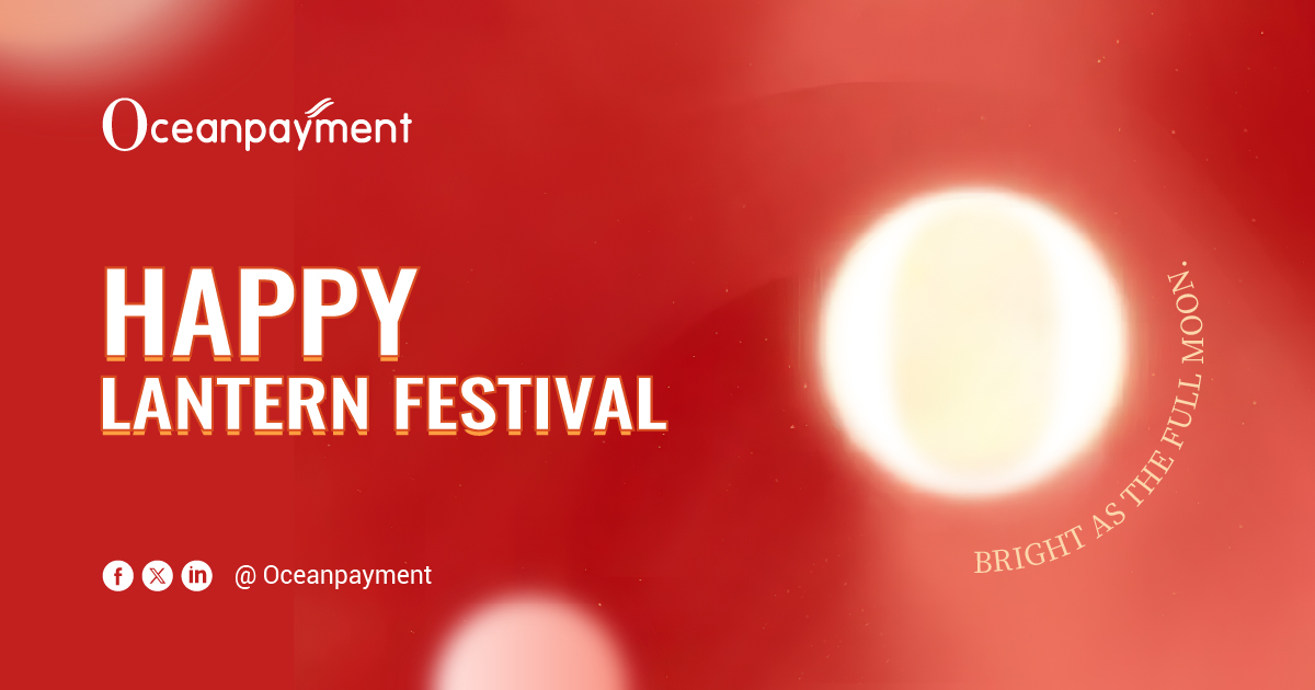 Oceanpayment's tweet photo. ✨May your life be as sweet and bright as the full moon.
🌕Happy Lantern Festival！ https://t.co/EpU1UZT6EQ