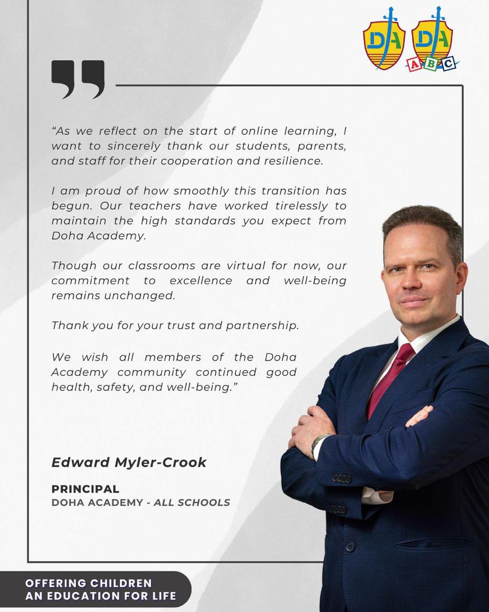 In a time that calls for focus and adaptability, the AFEH school community continues to respond with strength and resilience.

Across our schools and kindergarten, learning continues online with excellence and care.

Wishing everyone continued health and safety.
#StrongerTogether