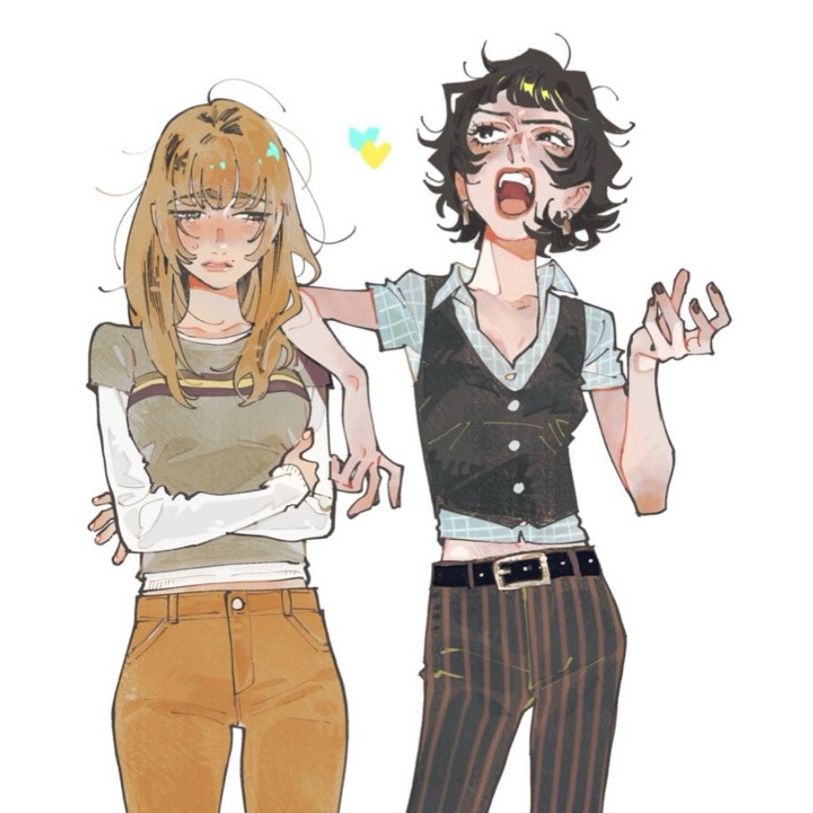bylerpilledd's tweet photo. sameena is literally lesbyler if they were in a supernatural universe instead https://t.co/Oy2WMoNoqD