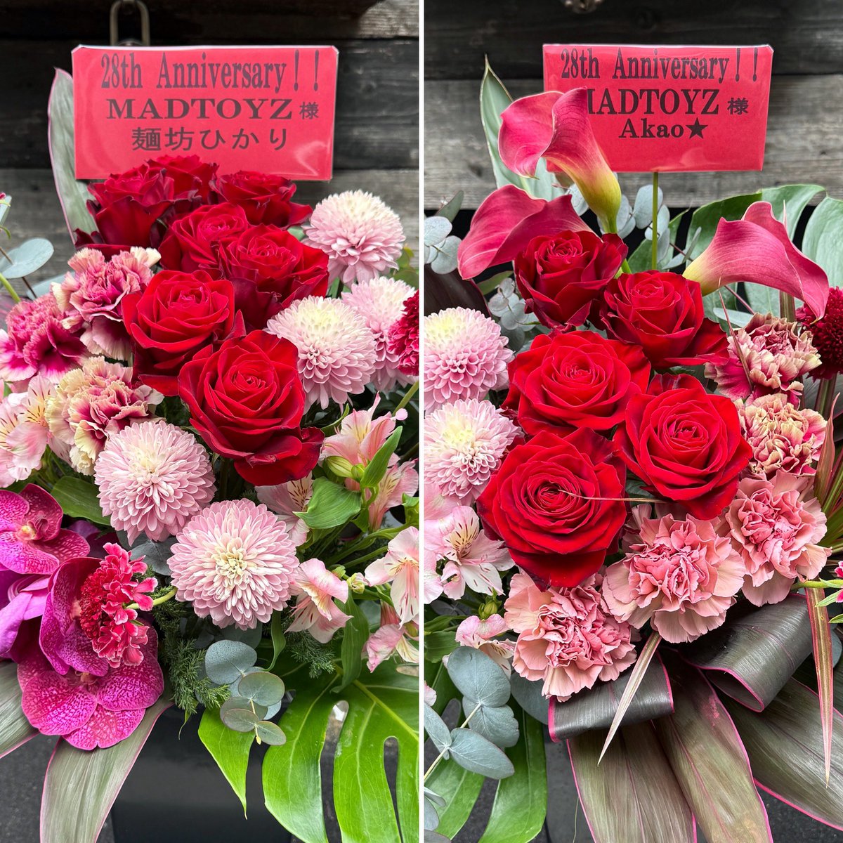 creature_kenny's tweet image. 🌹MAD☠️TOYZ 28th ANNIVERSARY🌹

本日28歳になりました‼️🎉
仲間達から恒例の素晴らしいお花が着弾‼️🥹🙏
感謝の気持ちShoutしました‼️
👇
greedxxx.com/shout/2603/260…

本当にありがとうございます‼️😭
そしてこれからも宜しくお願い致します‼️🤩🤘

#madtoyz #creaturefromtheliving @greed_store