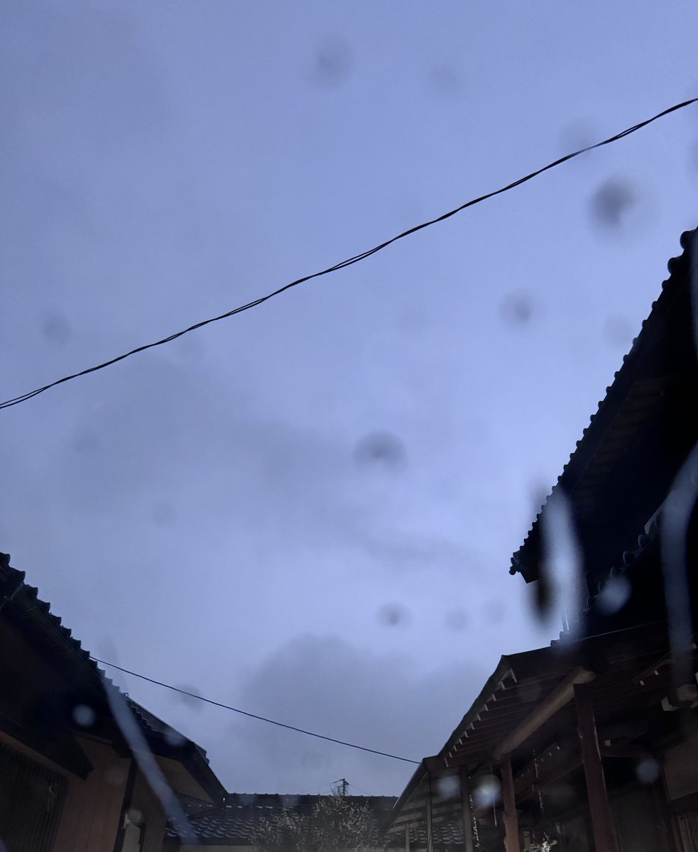 歯医者さん🦷終わって帰宅
めちゃくちゃ雨が降ってます☔

"皆既月食"絶対無理やん😭
 #つなカン