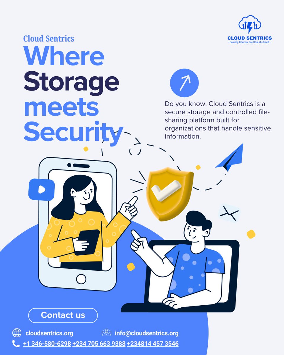 CloudSentrics's tweet photo. NOW YOU KNOW!

CLOUD SENTRICS is where we securely store your DATA

#Tech #cloudsentrics #cloudstorage #cloudstoragesolutions #cloudstorageproviders https://t.co/QfDDt9NhlY