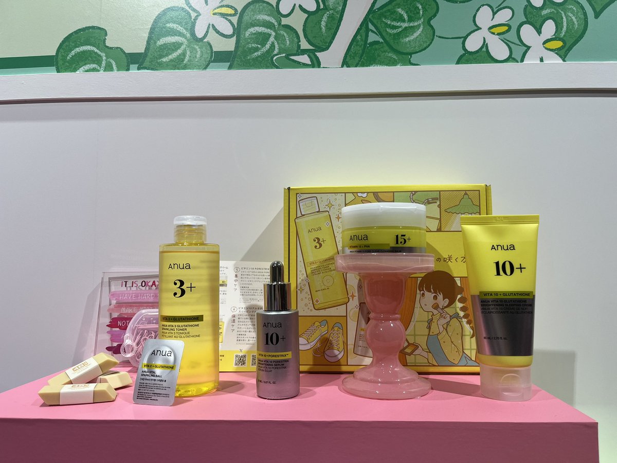 mjukcute3's tweet photo. アヌア気になっていたので
早速お試しせました
ピンクが気になってたのですが
ビタミンがとってもよかったです

#Qoo10MEGAPOPUP
#メガ割
#Anua https://t.co/w3tXqFYNUe