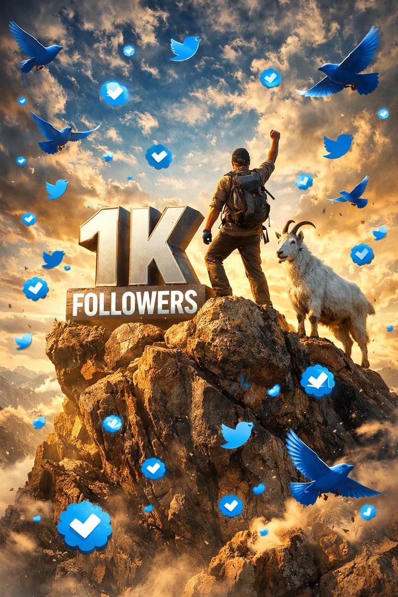 OVER 1K , THANK YOU FOR FOLLOWING. WE ARE JUST GETTING STARTED. THANK YOU FOR BEING HERE.🤝💪🤞🤗