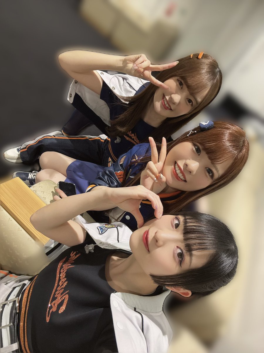 初恋組💜みゃーちゃん💚かわち🩵 『ミラクルナナウ(ﾟ∀ﾟ)！』また3人で