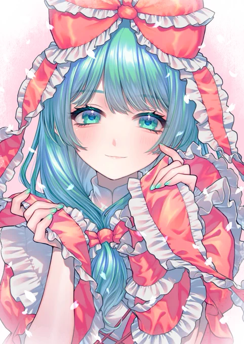 春カラー雛ちゃん #東方雛祭り