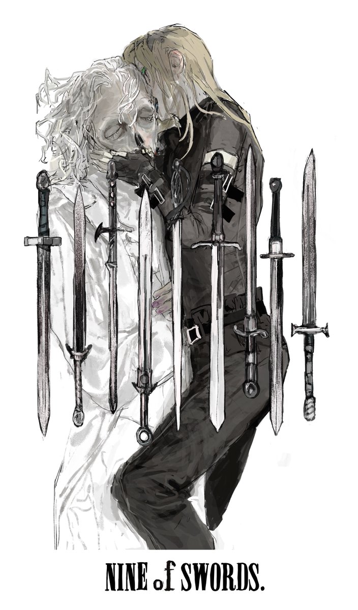 厚涂太难画了画不懂。我最喜欢的噩梦牌