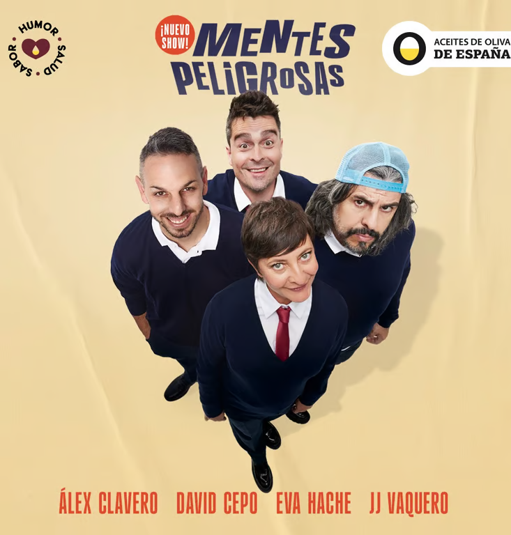 🧠 <a href="/VaqueroEH/">JJ Vaquero</a> estará en el Palacio de Congresos de Cáceres con #MentesPeligrosas

📅20/03
🕗18:00 y 21:00
🎟️​Entradas en lnk.bio/alg_management

#entretenimiento #cultura #monologo #comico #teatro #gira #tour #ALG #standupcomedy #humorenvivo #Caceres <a href="/_Etiqueta_Negra/">Etiqueta Negra</a>