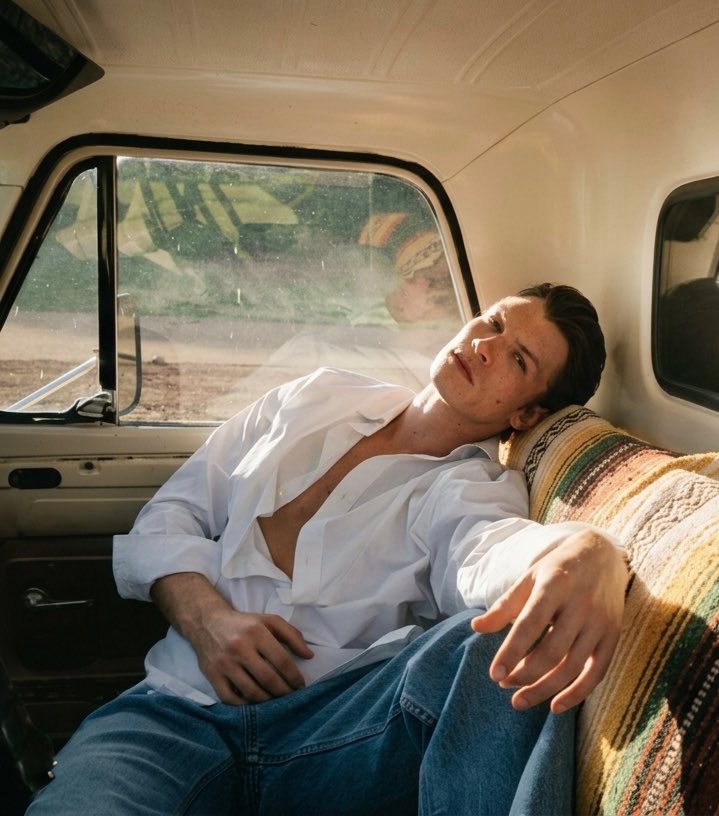 connor photos without the b&amp;w effect is damningly beautiful 🤯