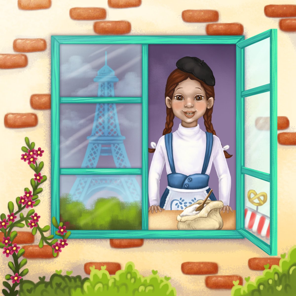 LeolaBakes's tweet image. It’s Leola, bonjour from Paris with a tiny pastry peek! “Eiffel Tower Sprinkle Shake!” Today we’re decorating cupcakes inspired by the twinkling lights of Paris. Every sprinkle is a spark of imagination. #LeolaBakesInParis #LearnCreateShare