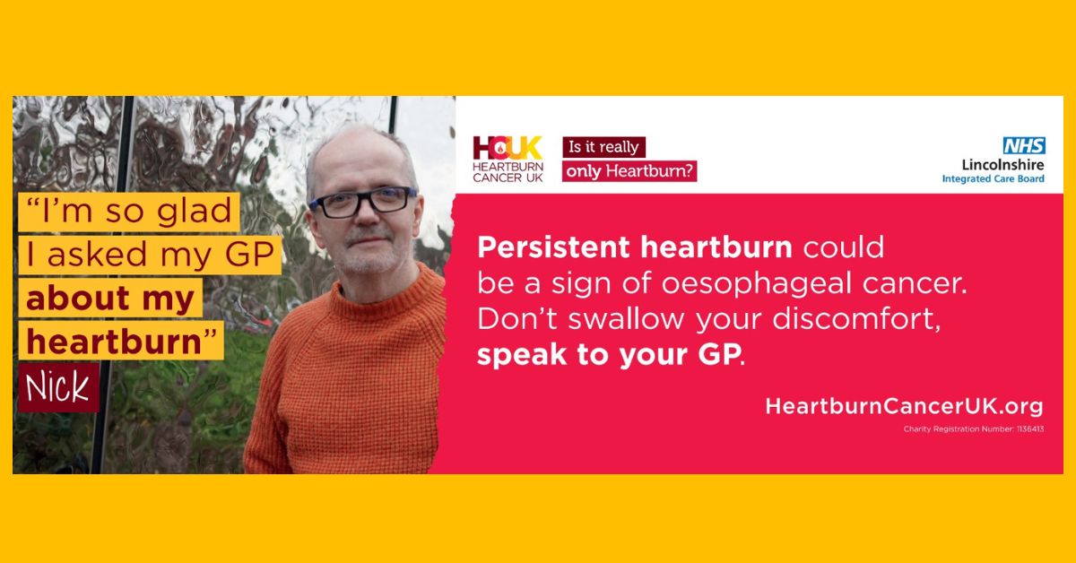 Heartburn Cancer UK tweet media