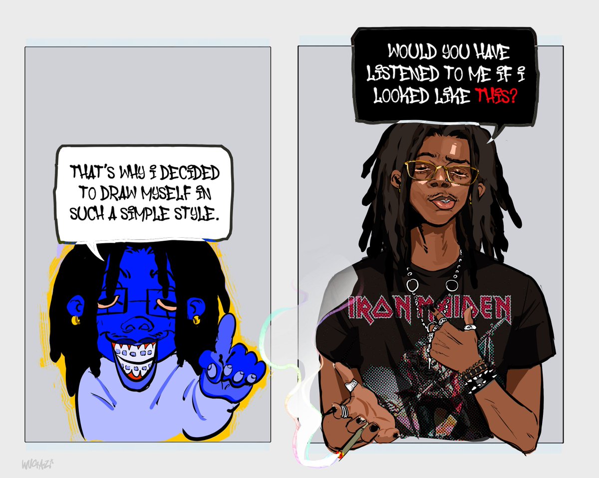 if only i were blue irl