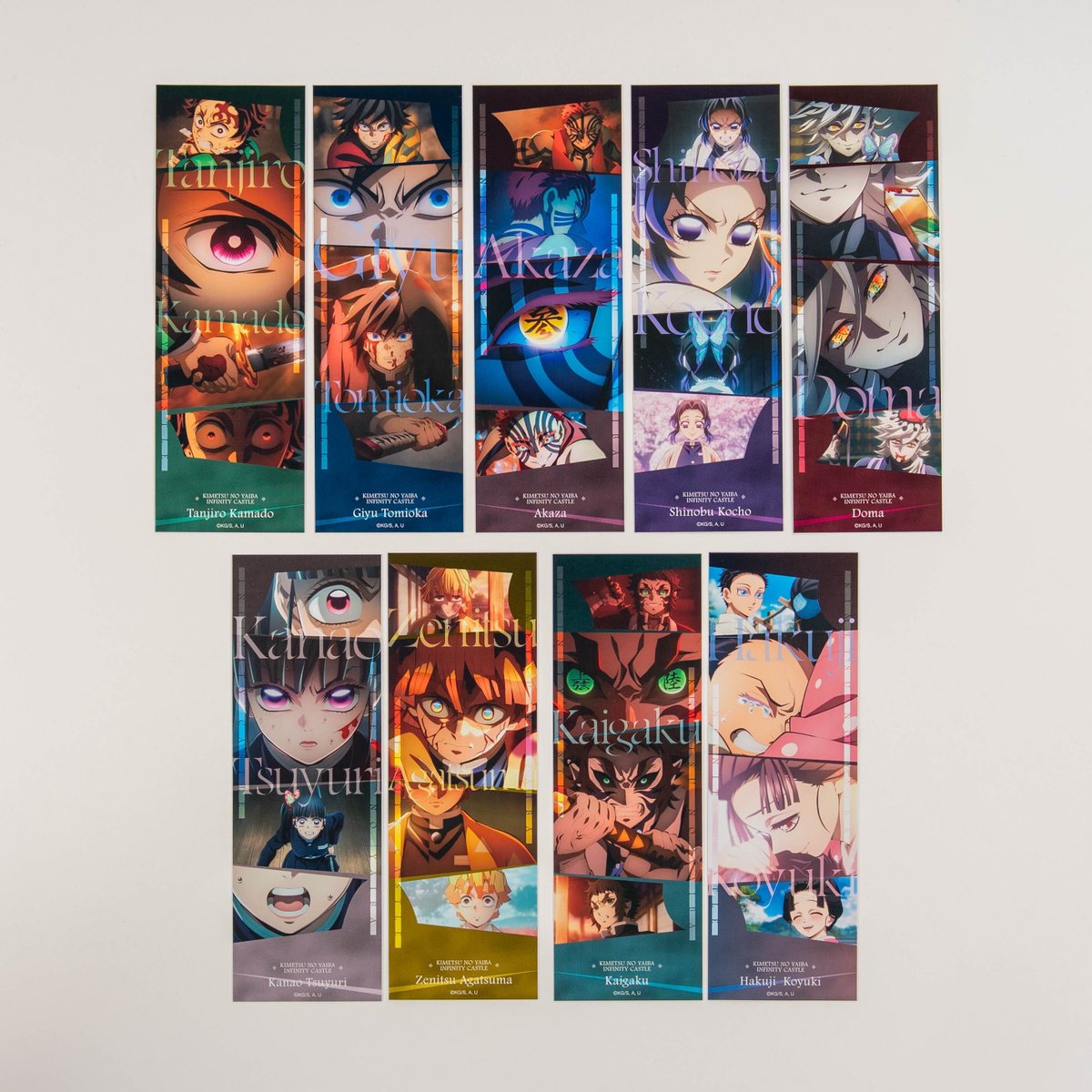 劇場版「鬼滅の刃」無限城編第一章 コレクションフェイスカード コンプリートセット WEBSHOP／劇場物販第四弾】 『劇場版「鬼滅の刃」無限城編 第一章』の