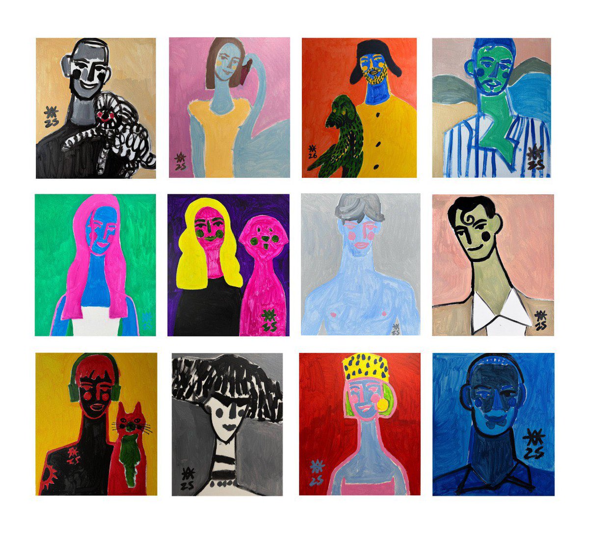 Aleximelyan's tweet photo. Hey 👋 I’m artist. What can you say about my portraits, about my art? #art https://t.co/nhCQ3M0Tt4