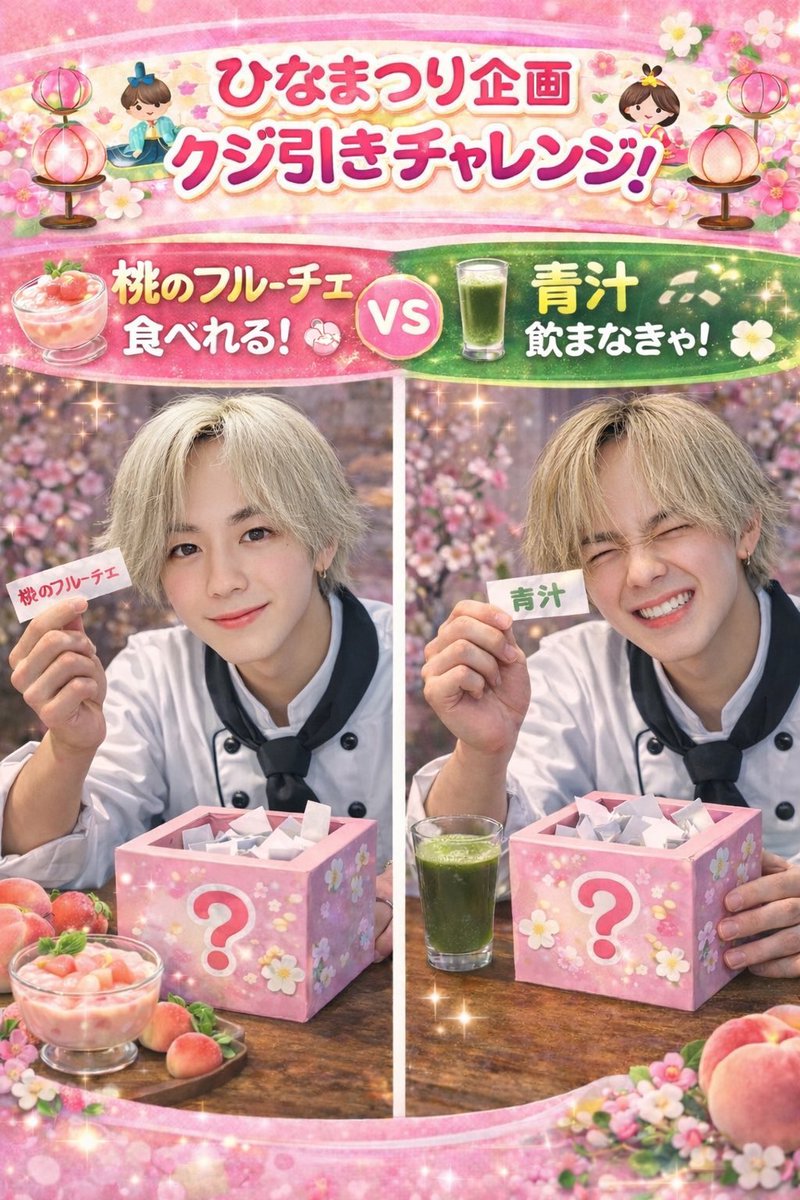 ⭐️ 自主企画② テーマ：ひな祭り🎎🍡🌸 ◻︎ 3/3 19時