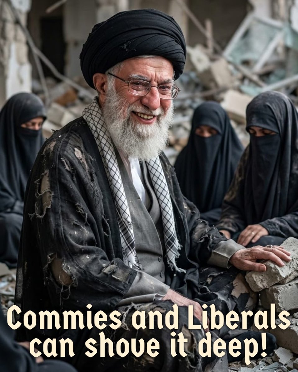 ANG MGA ARKITEKTO NG KATAHIMIKAN: NAGLULUKSA SA HAYOP NA DYIKTADOR HABANG IBINABAON ANG KANYANG MGA BIKTIMA

Nakakasuka na ‘tong mga duwag at paimbabaw na "liberal" ngayon. Habang nanonood ang buong mundo sa mga pa-sosyal na plastik na umiiyak para sa pagkamatay ni Ali Khamenei,