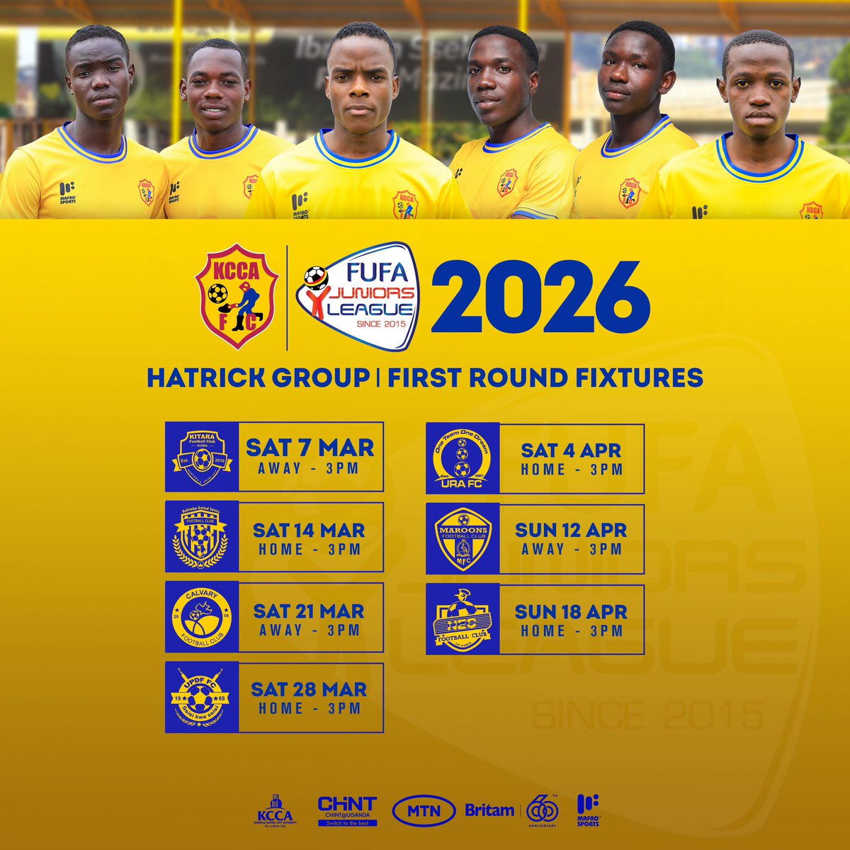 KCCA FC Soccer Academy tweet media