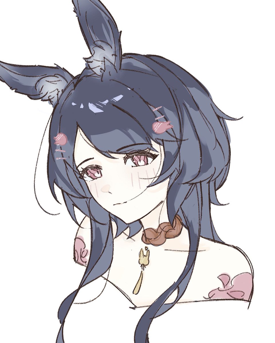 r0kdt's tweet photo. Stumbled across this vtuber on yt, so I figured I'd try drawing her for a warm up ~^^ @Arcelia_Noire #LIAgallery https://t.co/mQeK2DIsP3