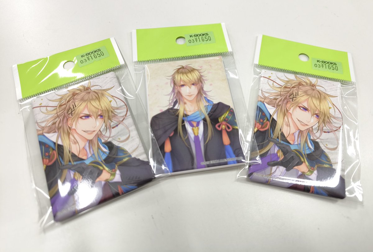 入荷情報】 刀剣乱舞 とうらぶ スクエア缶バッジ 小竜景光 入荷しま