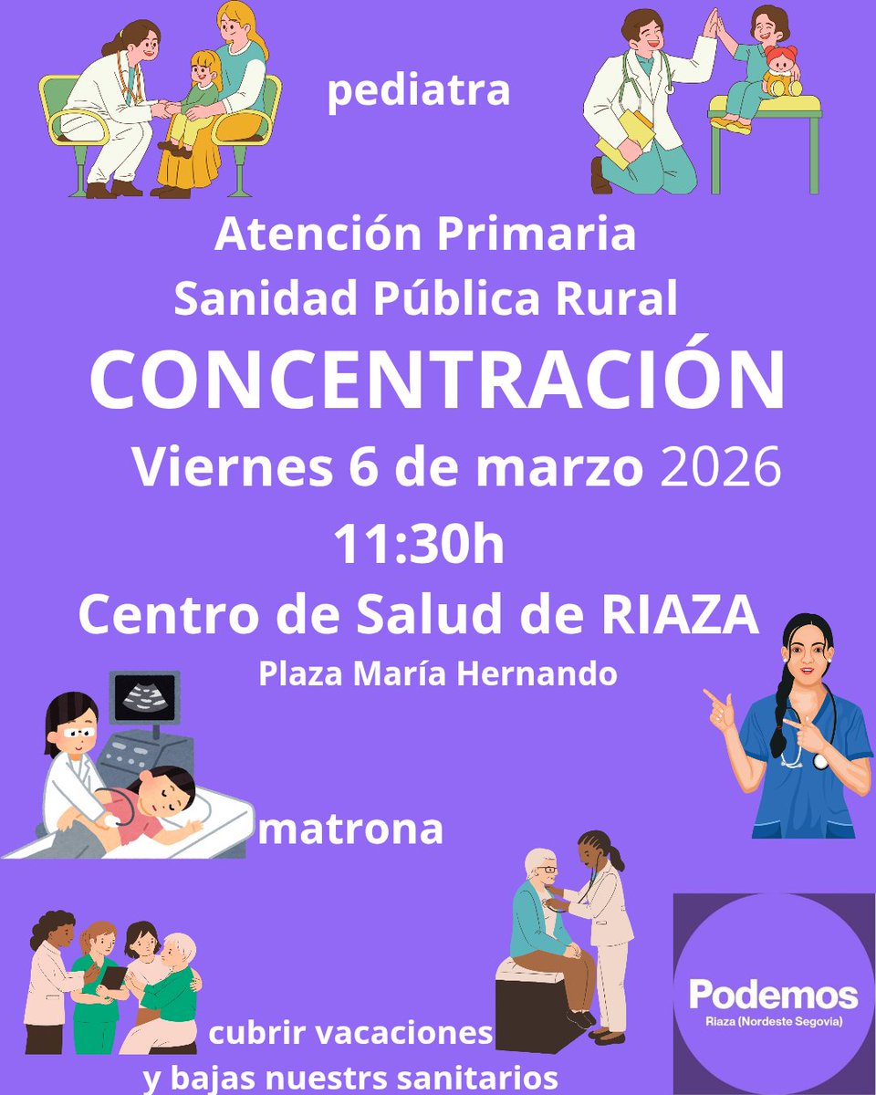 Podemos Riaza (Nordeste Segovia) tweet media
