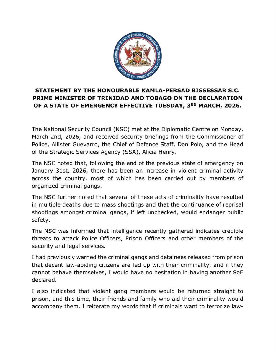 Kalain Hosein 🇹🇹 tweet media