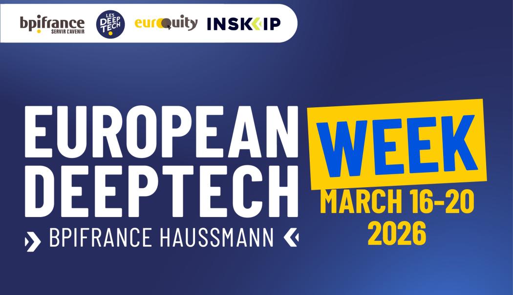 Bpifrance's tweet photo. 💥 Du 16 au 20 mars 2026, Paris se transforme en capitale européeenne de la #deeptech avec une ambition faire de la science de rupture un levier de souveraineté industrielle pour l'Europe ! Découvrez 5 bonnes raisons d'y assister #EuropeanDeeptechWeek ! 👉 https://t.co/ZBwOp8gNoj https://t.co/QatxvHPHaG