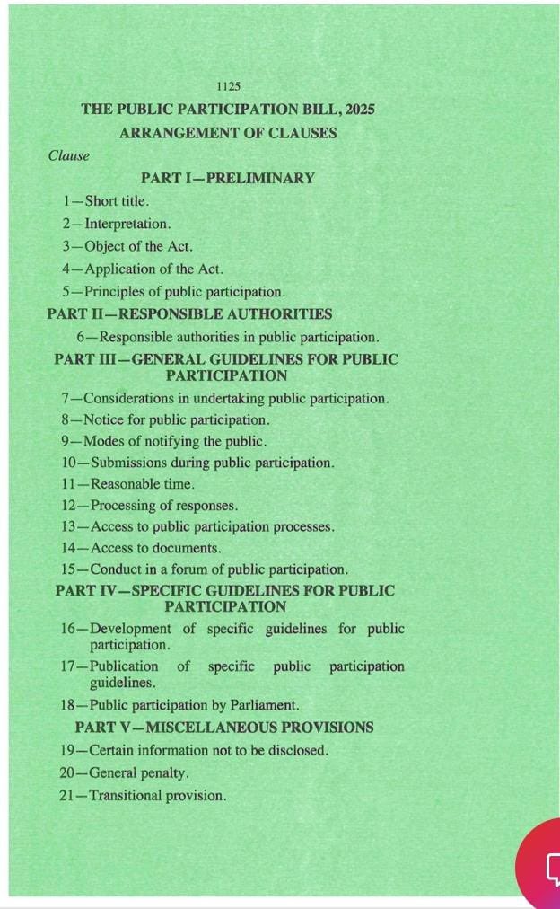 OAmollo's tweet photo. Here’s the Public Participation Bill https://t.co/3911xNtKnk https://t.co/kOkVIsgjVb