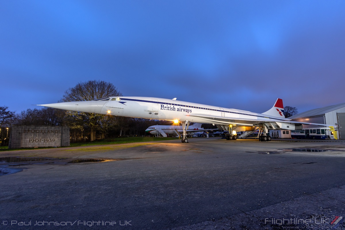 flightlineuk's tweet image. REVIEW: Concorde 'DG' Nightshoot, @BrooklandsMuseu 

air-shows.org.uk/2026/03/review…

#avgeek #aviationhistory #aviationlovers @thresholdaero