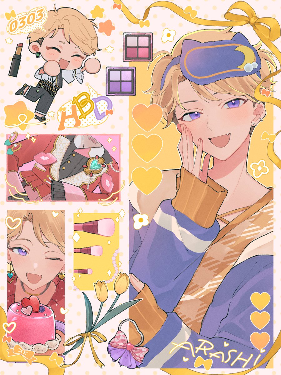 motsu_e's tweet photo. おめでとう😭🍾㊗️
 #鳴上嵐誕生祭2026 https://t.co/Z5wVOmLUEH