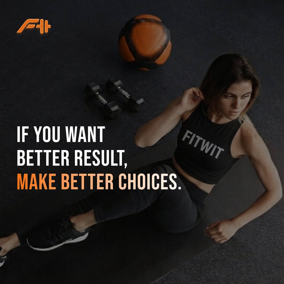 fitwitai's tweet image. Average workouts give average results.
If you’re serious about change, train with a system.
Better choices. Better body.

#TrainWithPurpose #StructuredTraining #DataDrivenFitness #SeriousTraining #FitWitAI #ProgressDriven