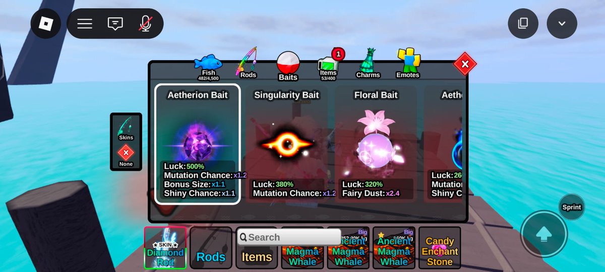 diloppho's tweet photo. Wts sku akun fish it  1/5M
Rod :
 diamond rod, elemental
Bait :
aetherion bait, delay, purple
Skin :
Krampus, katana, Divine blade
Secret tumbal /secret utama banyak 

Take secret minimal 7 ya https://t.co/QMQqB6PvYX