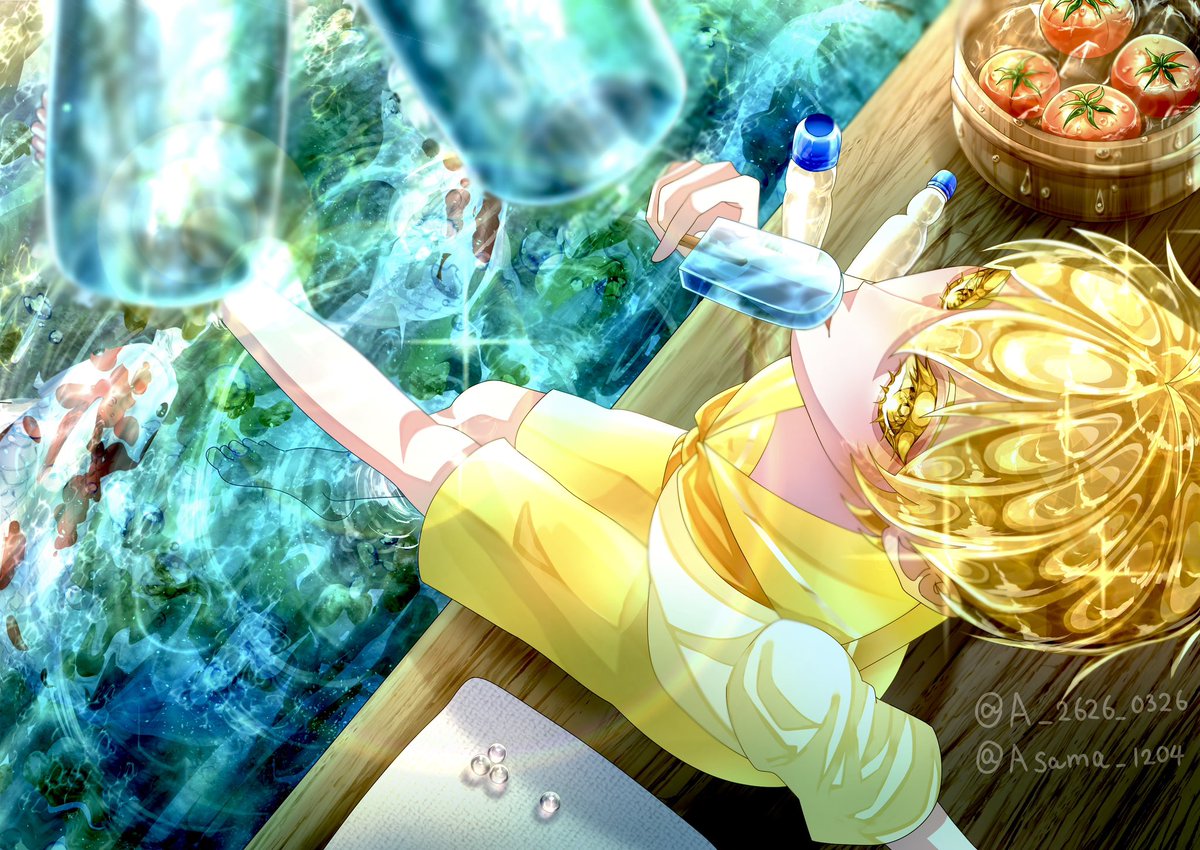 #OC
 #オリジナル
 #イラスト 
 ある夏の日の記憶