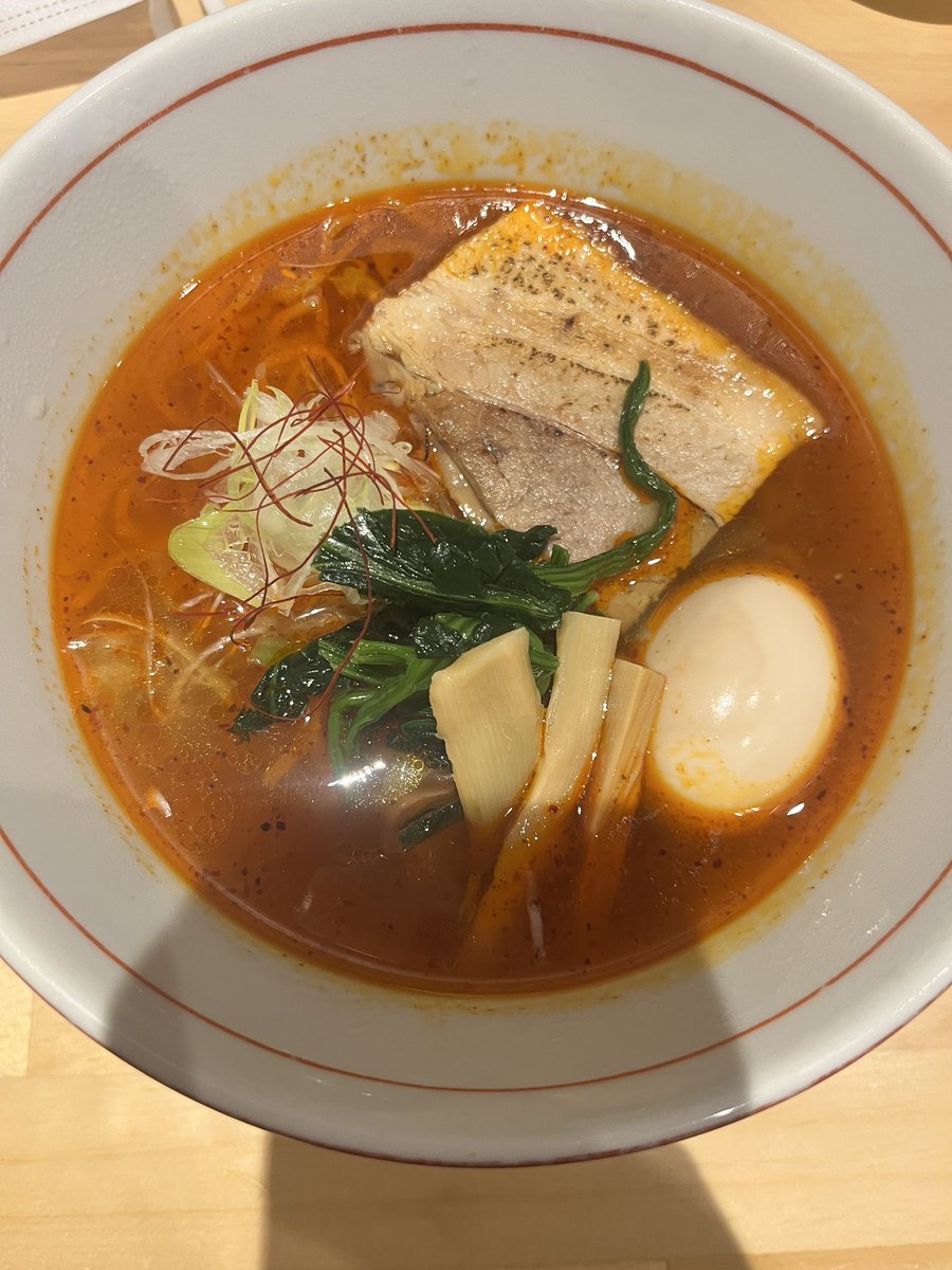 急遽仕事が空いたので辛いやつを久々に食す！