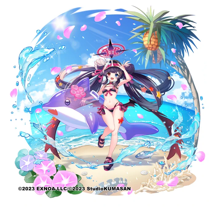 【work】 DMMGAMES クリエイティブチームくまさん『ティンクルスターナイツ』にて「フカヒレライダーパテル」のイラストを担当させていただきました!元気いっぱいのパテルちゃんをよろしくお願いいします #ティンクルスターナイツ #クルスタ