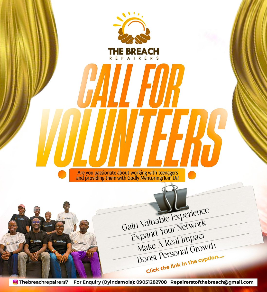 The Breach Repairers tweet media