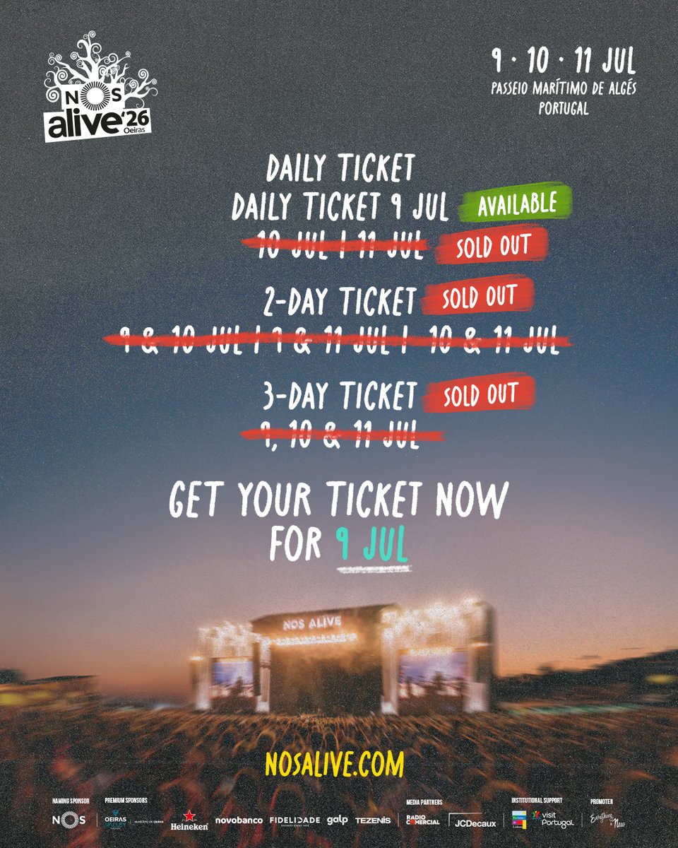 NOS Alive tweet media