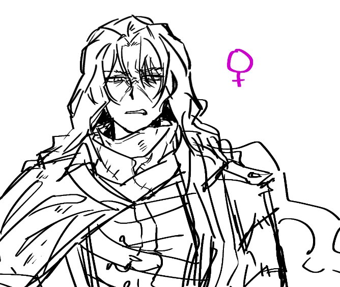was requested to draw fem erlking but it just looks like erlking if he shaved…
