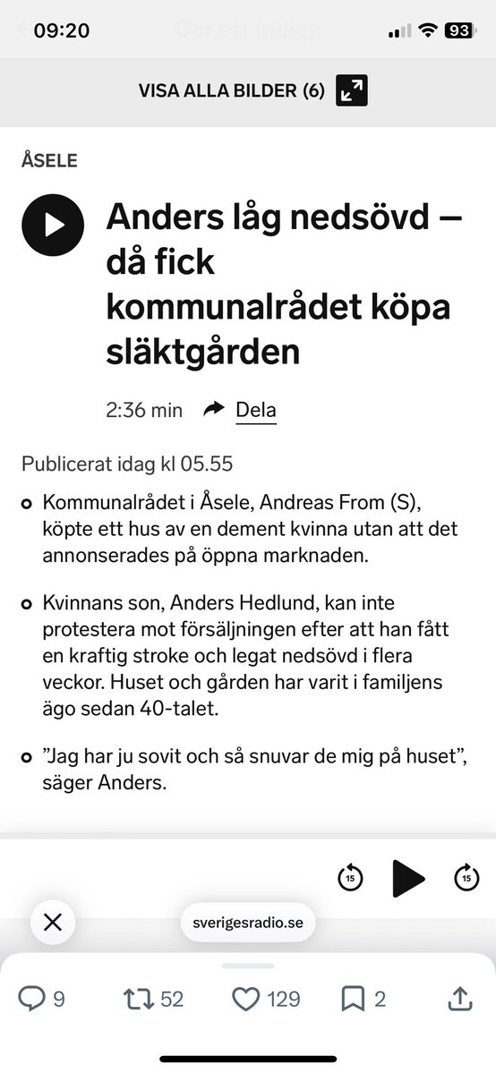 markusa2011's tweet photo. @ahesselbom Vänstern ska bara sko sig...
Kommunalrådet i Åsele, min hemkommun så nej nu får det vara nog. https://t.co/p8B5Rroyjk