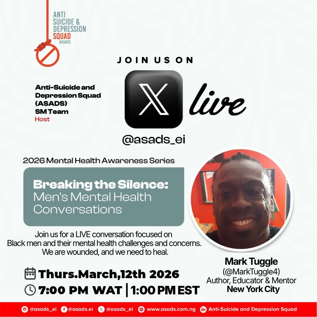 Anti-Suicide and Depression Squad tweet media