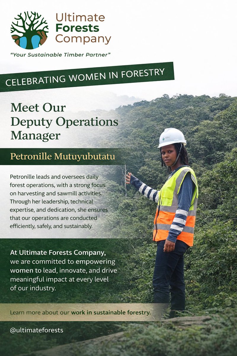 Ultimate Forests Company Ltd tweet media