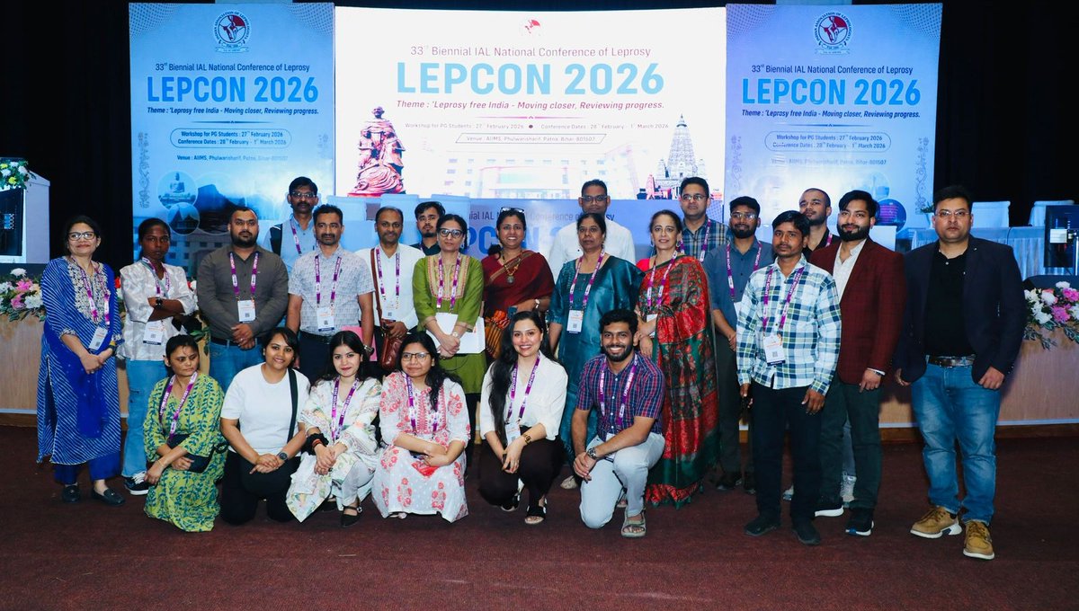 TLMIndia's tweet photo. The 33rd Biennial IAL National Conference of #Leprosy was a great opportunity for cross-learning, identifying synergies, and above all, finding comradeship. @TLMIndia is grateful for the opportunity to present on a diverse spectrum. https://t.co/1C2lUxS8pr