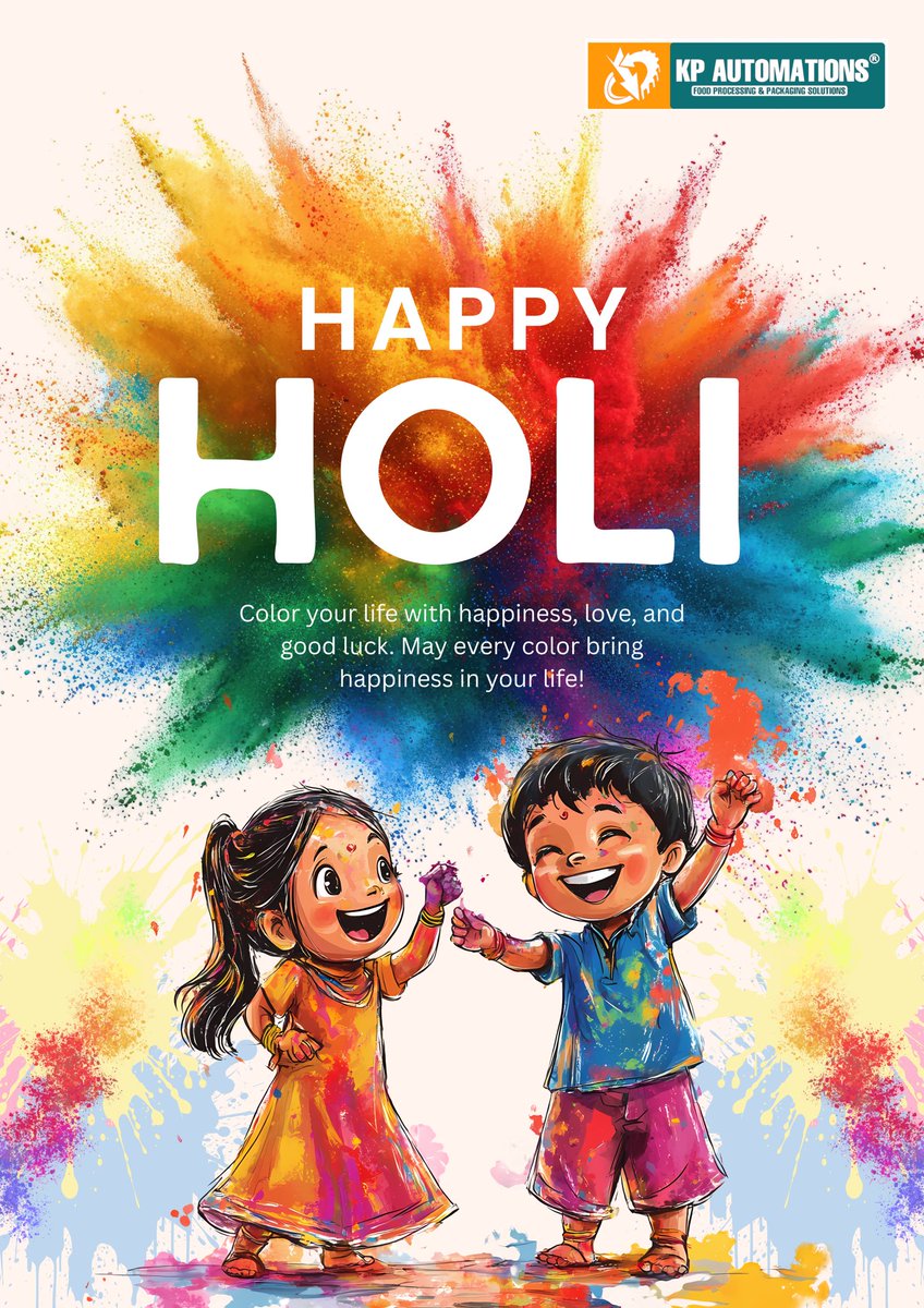 KpAutomations55's tweet photo. May the vibrant colors of Holi inspire renewed energy, fresh opportunities, and continued success in both your business and personal endeavors.

We sincerely thank our valued clients, partners, and dedicated team members for your continued trust and support.

#HappyHoli https://t.co/el2rm03cH3