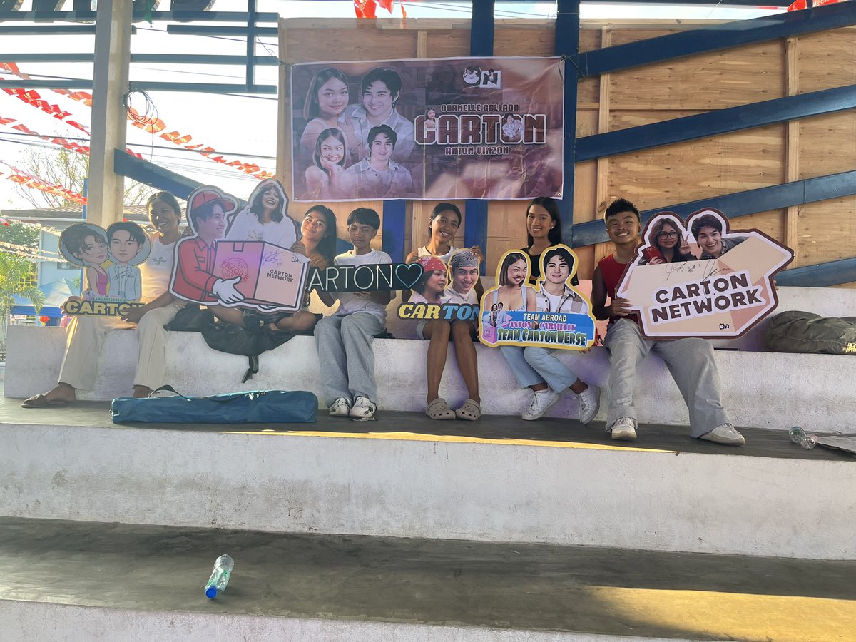 Touch down abra !!

Cartonverse teamlive already here to support anton
Lets go Carton !!
#Carton #AntonVinzon #CarmelleCollado #TeamCartonVerseOFC