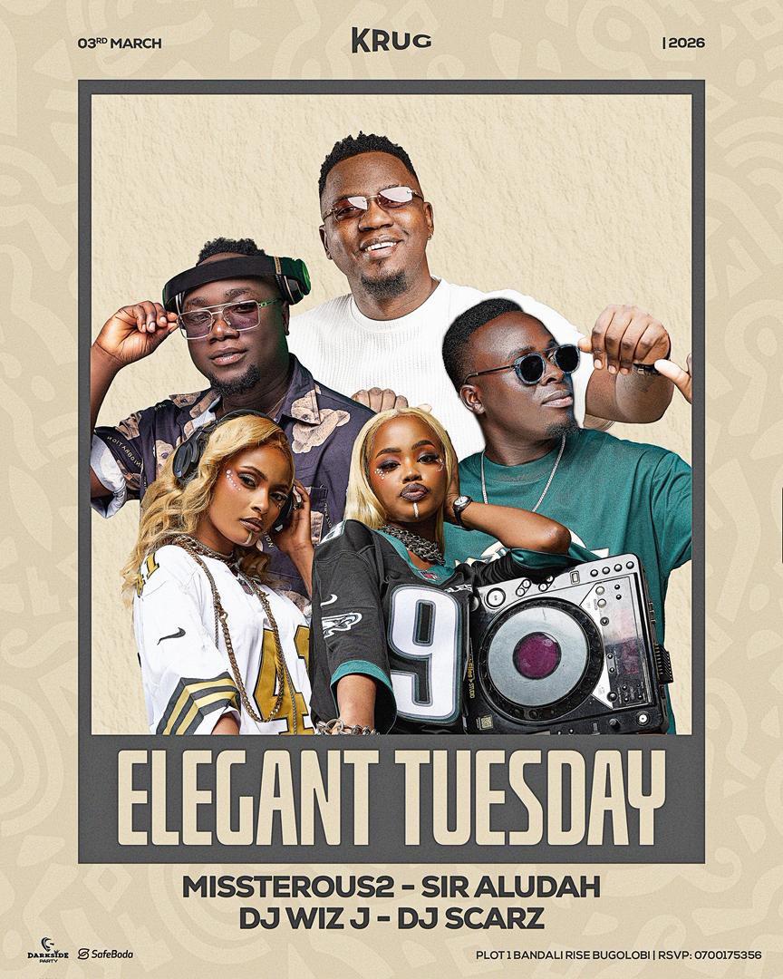 A classic way of partying #ElegantTuesday Plot.1 Bandali Rise, Bugolobi ...