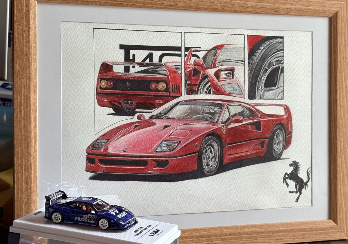 Druyy_P's tweet photo. 🟩⬜️🟥Ferrari f40 https://t.co/5kD6m43Ek9