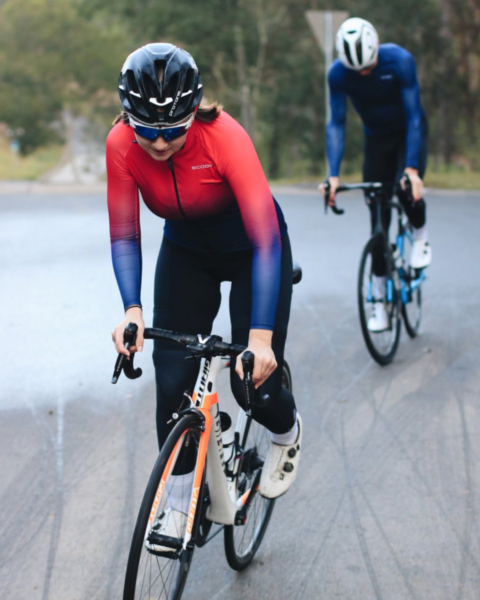 ScodyAUS's tweet image. Marginal gains matter.
Our women’s cycling jerseys are shaped for performance in the riding position, not standing upright.
Train smart. Dress smarter.
scody.com
#womenscycling #cyclingapparel #cyclingkit #australiancycling #womenssport