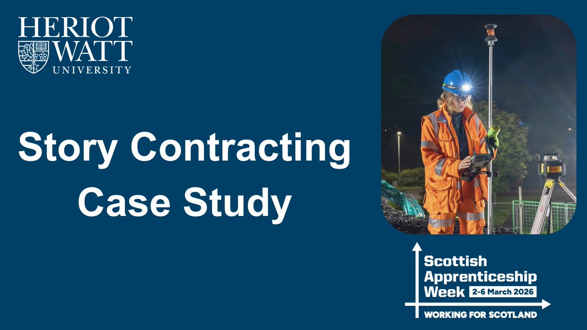 Heriot-Watt University Graduate Apprenticeships tweet media