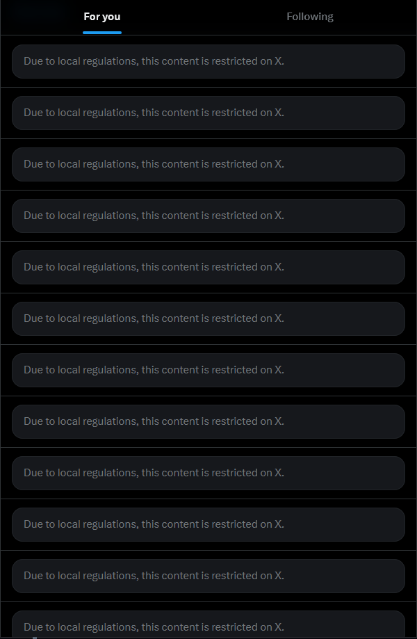 BlueFox135AD's tweet photo. so apparently my country just decided to order elon to ban porn on X for some reason...

guess I can no longer goon here 😭

i guess X isnt my thing to post gooner artworks anymore, i'll be on 🟦☁️ if you know what i mean https://t.co/eHJ44AddUG