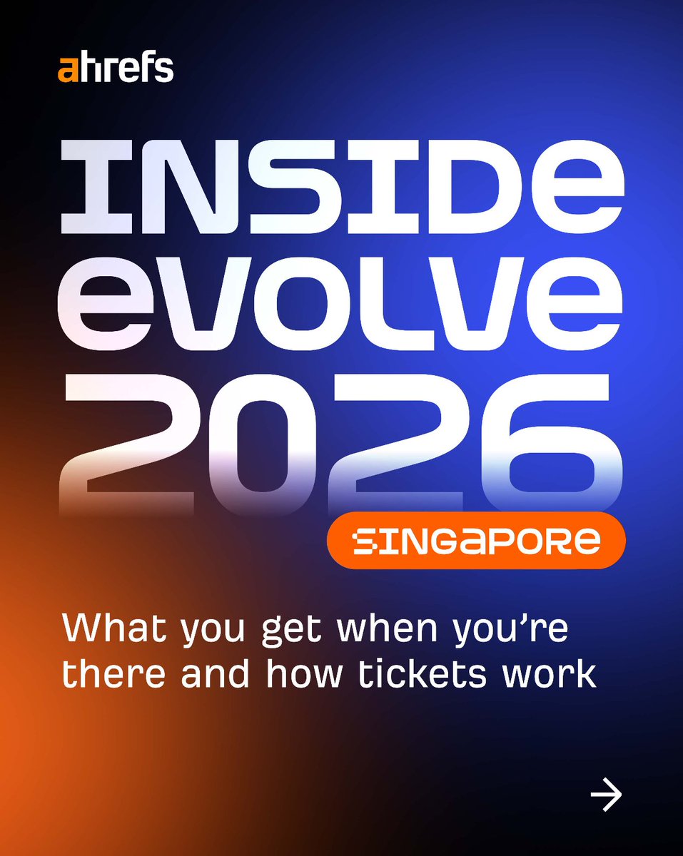 Ahrefs Evolve tweet media