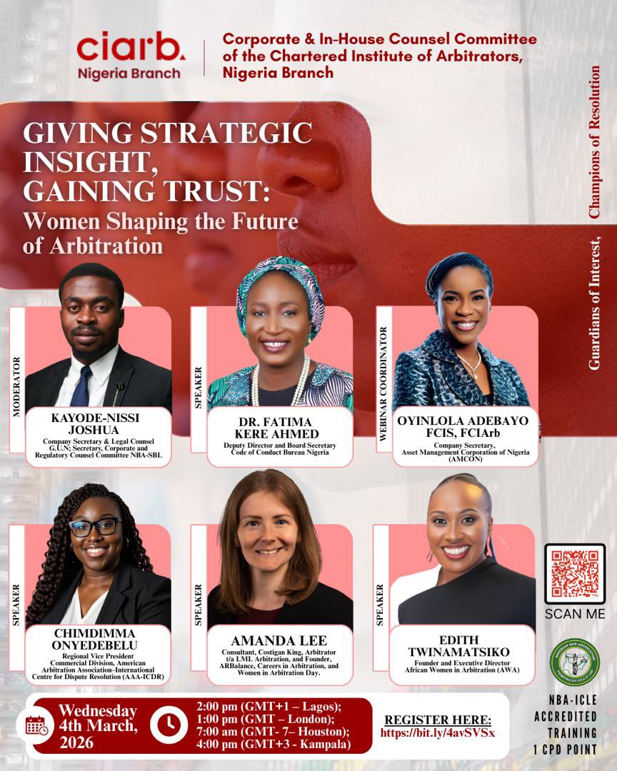 African Women in Arbitration tweet media